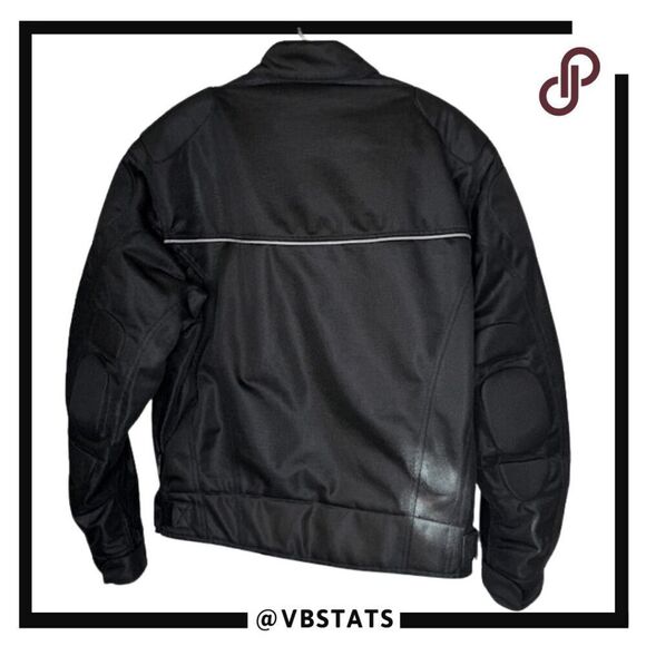 Firstgear Men's High Performance Hypertex Mesh Biker Jacket Black Size Large - Picture 2 of 15